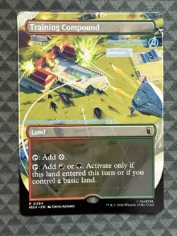 MTG Training Compound #0384 Borderless Rare Marvel Super Heroes (MSH) - Image 2