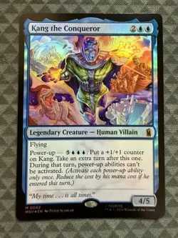 MTG Krang the Conqueror #0062 Foil Mythic Marvel Super Heroes (MSH) - Image 2