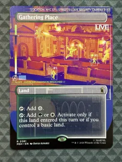 MTG Gathering Place #0381 Borderless Rare Marvel Super Heroes (MSH) - Image 2