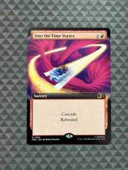 MTG Into the Time Vortex #0363 Ext. Art R Commander: Marvel Super Heroes (MSC) - Image 1