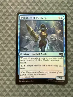 MTG Daughter of the Deep #0618 Foil U Commander: Marvel Super Heroes (MSC) - Image 1