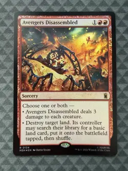MTG Avengers Disassembled #0124 Foil Rare Marvel Super Heroes (MSH) - Image 2