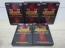 5x Yu-Gi-Oh! Rarity Collection 5 V Booster Pack Bundle - Image 1
