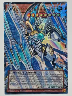 YuGiOh CORI-EN081 Witness of the Ancient Extended Ultra Rare - Image 1