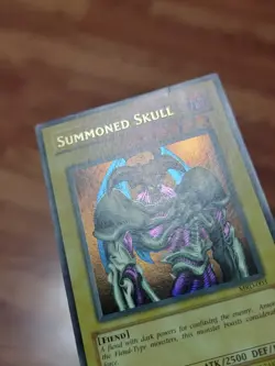MP Vintage Yu-Gi-Oh! Summoned Skull (MRD-003 Unlimited ) Faded - Image 2