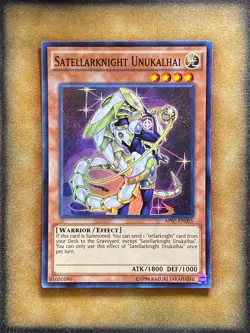 Yugioh Satellarknight Unukalhai AP07-EN005 Super Rare NM - Image 1