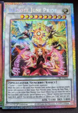 Yu-Gi-Oh! Chaos Origins - STARLIGHT RARE Elfnote June Pride - CORI-EN035 - Image 1