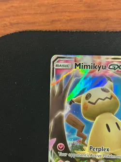 POKEMON - GX (4) CARD LOT - MIMIKYU / NIHILEGO / METAGROSS / KARTANA - Image 2