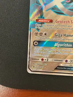 POKEMON - GX (4) CARD LOT - MIMIKYU / NIHILEGO / METAGROSS / KARTANA - Image 4