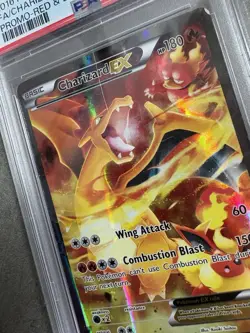 POKEMON 2016 XY RED & BLUE COLLECTION PROMO CHARIZARD XY121 EX PSA 1 - Image 3