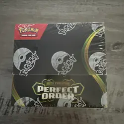 Pokemon Mega evolution Perfect Order Booster Box Sealed - Image 1