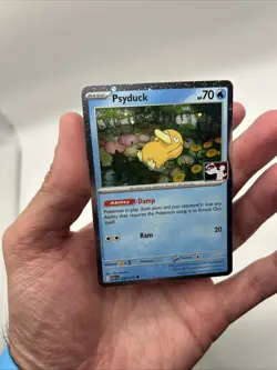 039/217 Psyduck Prize Pack Series 9 Pokemon TCG League Play Stamped Cosmos Holo - Image 3
