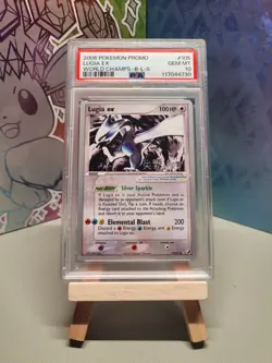 2006 PSA 10 Mint Lugia ex B-L-S World Championships Deck Promo Pokemon Card 105 - Image 1