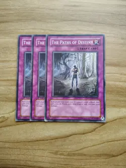 Yu-Gi-Oh! - The Paths Of Destiny 3x - Full Playset Of Cards - Image 1