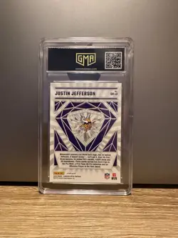 Justin Jefferson 2023 Panini Donruss Optic Diamond Hands #DH-JJ GMA 10 Vikings - Image 2