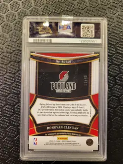 2024 PANINI SELECT RC SIGNATURES #RSCLG DONOVAN CLINGAN Gold Prizm /10 - Image 2