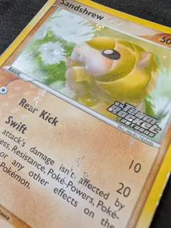 Sandshrew EX Team Rocket Returns 74/109 Reverse Holo STAMPED 2004 English - Image 2