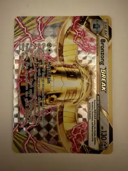 Bronzong BREAK 62/124 BREAK Rare Fates Collide Pokemon Holo NM/M - Image 1