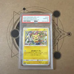 PSA 10 Pokemon Card Mischievous Pichu 214/S-P Promo GEM MINT 10 Japanese - Image 1