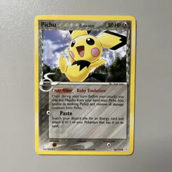 Pichu 76/110 Ex Holon Phatoms Delta Species Pokemon Card - Image 1