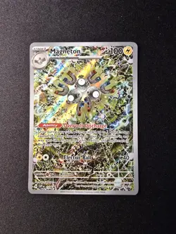 Magneton SVP 159 Black Star Promo Holo Card Surging Sparks, Pokemon TCG - Image 2