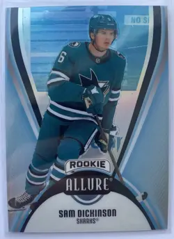 2025-26 Upper Deck Allure Sam Dickinson Rookie Card #AR-SD RC San Jose Sharks - Image 1