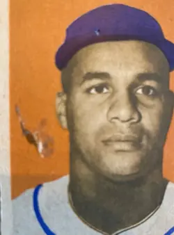 1949 BOWMAN #84 ROY CAMPANELLA - RC - Rookie Baseball Card - Pin Hole -Low Grade - Image 3
