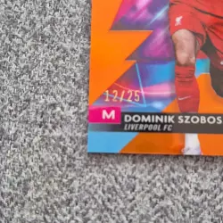 2023-24 Topps Finest Uefa Club Competitions - Dominik Szoboszlai 12/25 - Image 5
