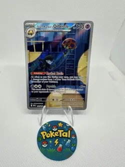 Pokemon TCG - Team Rockets Orbeetle Card 198/182 Destined Rivals IR - NM - Image 1