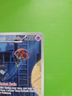 Pokemon TCG Team Rockets Orbeetle Card 198/182 Destined Rivals - Image 3