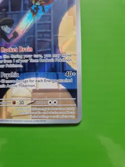 Pokemon TCG Team Rockets Orbeetle Card 198/182 Destined Rivals - Image 4