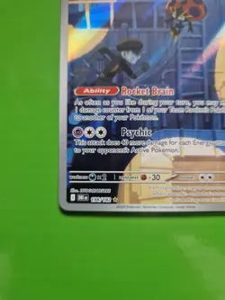 Pokemon TCG Team Rockets Orbeetle Card 198/182 Destined Rivals - Image 5