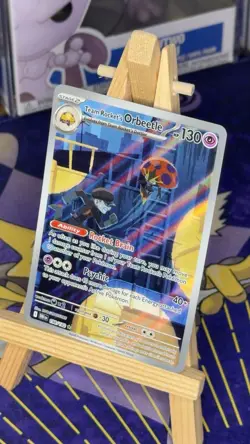 Pokemon TCG Team Rockets Orbeetle 198/182 S&V Destined Rivals - Image 1