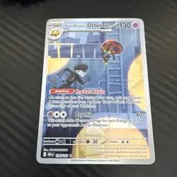 Pokemon TCG Destined Rivals Team Rockets Orbeetle Card 198/182 NM - Image 1
