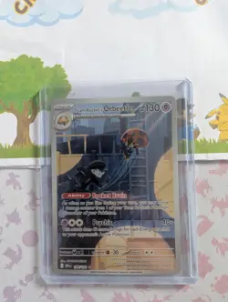 Pokemon TCG Team Rockets Orbeetle Illustration Rare Card 198/182 Destined Rivals - Image 2