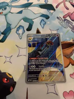 Pokemon TCG Team Rockets Orbeetle Card 198/182 Destined Rivals Mint - Image 2