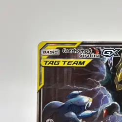 Pokemon TCG Garchomp & Giratina GX SM193 Black Star Promo Card LP - Image 2