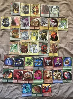 Bakugan lot cards (Magnet Cards and Regular Cards) - Image 1
