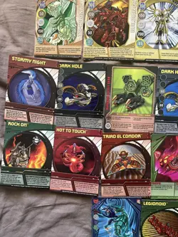 Bakugan lot cards (Magnet Cards and Regular Cards) - Image 4