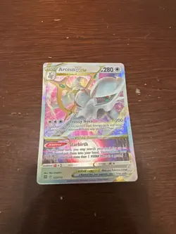 Arceus VSTAR - (Metal Card) 123/172 Miscellaneous Cards & Products Holo - Image 1