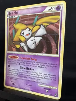Pokemon TCG Jirachi Holo Rare Card Call of Legends 11/95 Swirl MP - Image 3