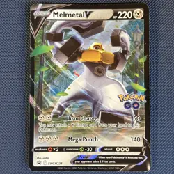 Melmetal V SWSH224 - SWSH Black Star - Promo Holo Pokemon Card - NM - Image 1