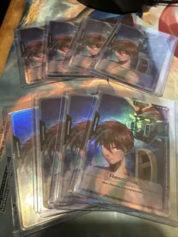Heero Yuy Gundam Card Game RP-001 Beta Promo Card Holo Sealed - Image 1