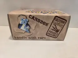 Vintage 1999 POKEMON FOSSIL Promo Collector's CARD BOX Very Rare BOX Only - Image 3
