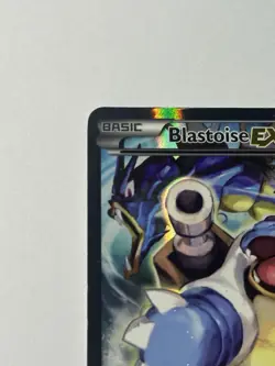 Pokemon TCG Card - Blastoise EX XY122 Black Star Promo Full Art XY Holo Rare - Image 2