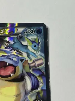 Pokemon TCG Card - Blastoise EX XY122 Black Star Promo Full Art XY Holo Rare - Image 3