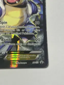 Pokemon TCG Card - Blastoise EX XY122 Black Star Promo Full Art XY Holo Rare - Image 5
