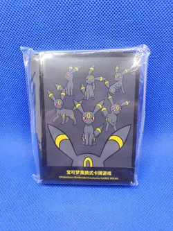 Umbreon Card Sleeves 64 Count Pokemon Simplified Chinese Eevee GX Exclusive New - Image 1
