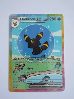 Bubble Umbreon EX Custom Glossy Card - Image 1