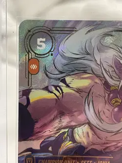 ⭐Sett Brawler - Riftbound TCG Spiritforged EN 232* Overnumbered Signature Card⭐ - Image 3
